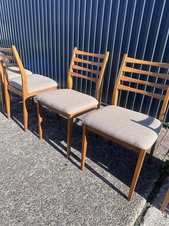 Image 1 of 6x Chaise de salle à manger vintage