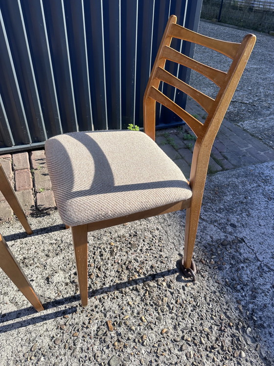 Image 1 of 6x Chaise de salle à manger vintage