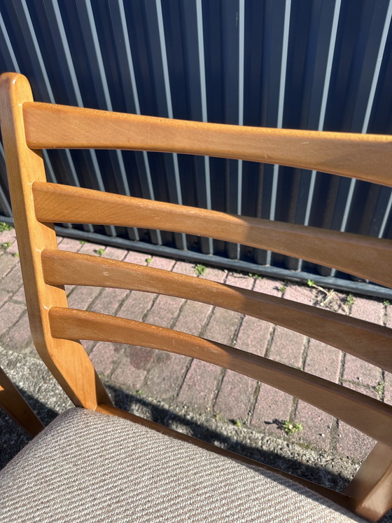 Image 1 of 6x Chaise de salle à manger vintage