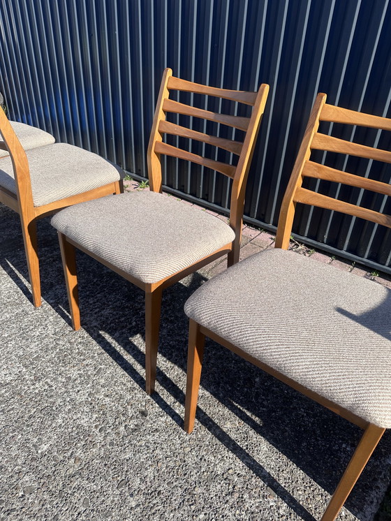 Image 1 of 6x Chaise de salle à manger vintage