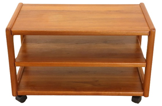 Image 1 of Chariot en teck 'Aabenraa' vintage midcentury