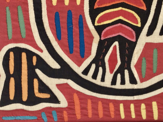 Image 1 of Mola Kuna textile wall decoration