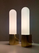 2 lámparas de pared de diseño Glashutte Limburg