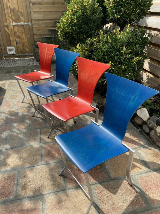 4x KFF Karl-Friedrich chairs