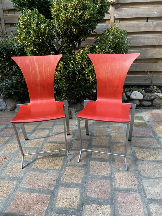 Image 1 of 4x KFF Karl-Friedrich chairs