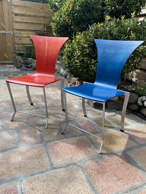 4x KFF Karl-Friedrich chairs