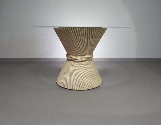 Image 1 of McGuire Sheaf Of Wheat Bamboe dining table