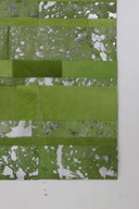 House of Rugs Green koeienhuid tapijt