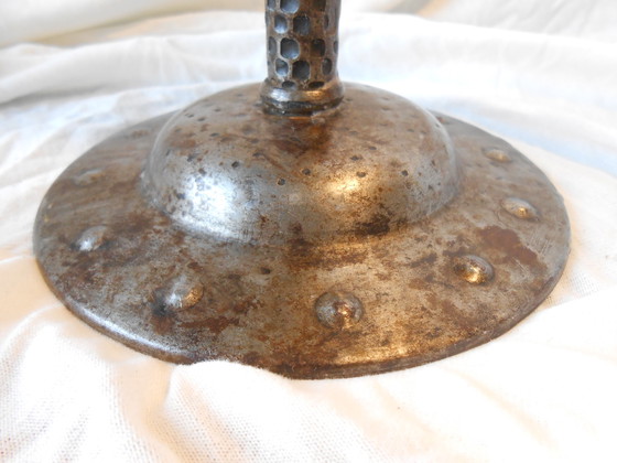 Image 1 of Wrought iron candlestick Hugo Berger (Goberg)