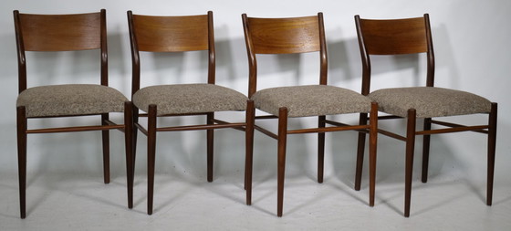 Image 1 of 4x Georg Leowald Chaises de salle à manger