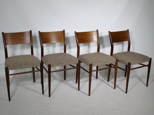 4x Georg Leowald dining room chairs