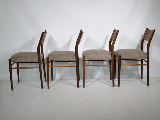 Image 1 of 4x Georg Leowald Chaises de salle à manger