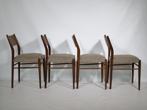 Image 1 of 4x Georg Leowald Chaises de salle à manger