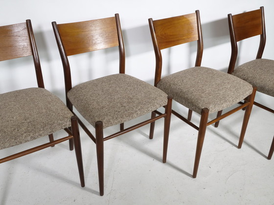 Image 1 of 4x Georg Leowald Chaises de salle à manger