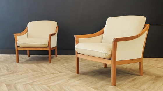 Image 1 of 2x Mid Century armchairs