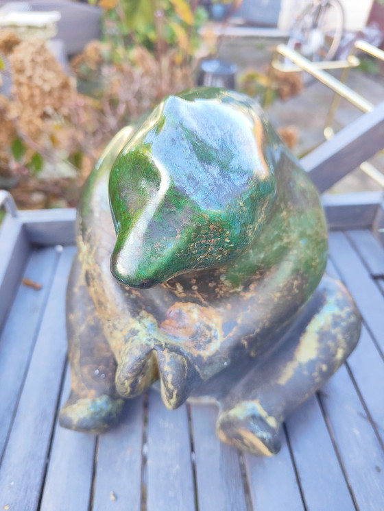 Image 1 of Scultura vintage di Tony Evans, orso