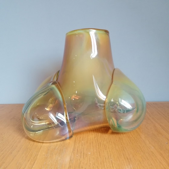 Image 1 of Ciel van Dooren Studio De Oude Horn Leerdam Vaas, Kunst glaswerk