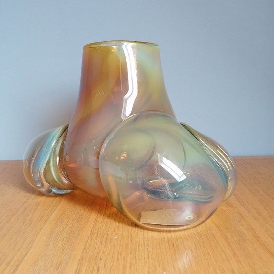 Image 1 of Ciel van Dooren Studio De Oude Horn Leerdam Vaas, Kunst glaswerk