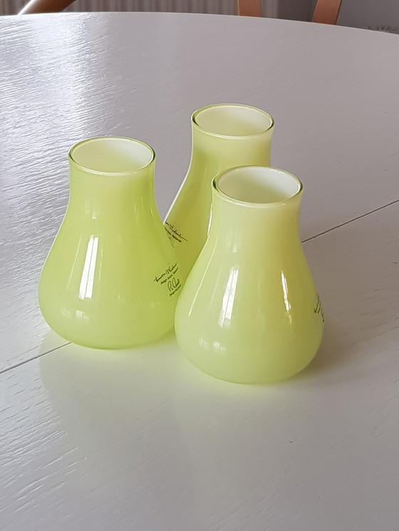 Image 1 of 3x Vases vintage par Pia Amsell & Barbro Wesslander Designs