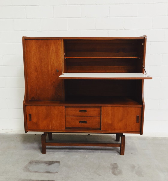 Image 1 of Teak wooden Highboard