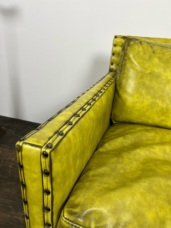 Image 1 of Poltrona vintage giallo neon