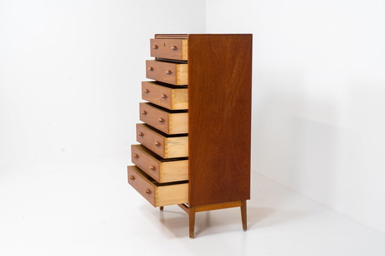 Image 1 of Tallboy chest of drawers by Johannes Sorth