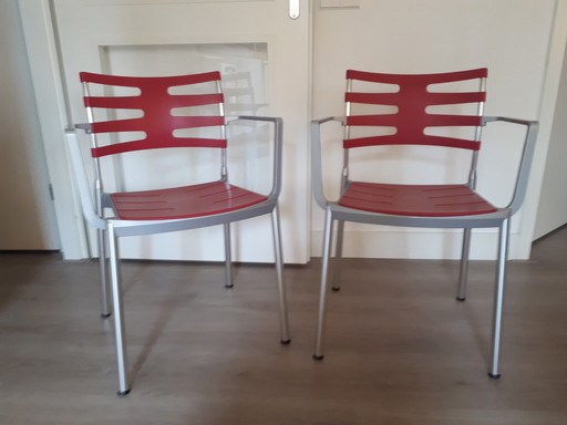 2X Fritz Hansen Ice Chair