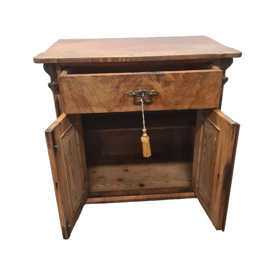 Image 1 of Antique Dutch William Iii Penant Cabinet Circa 1870