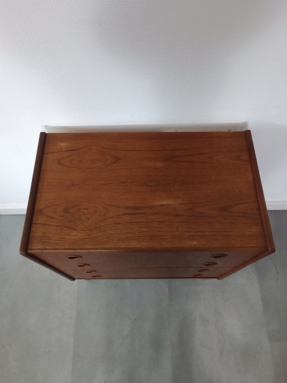 Image 1 of Vintage Danish Chest of Drawers In Teak