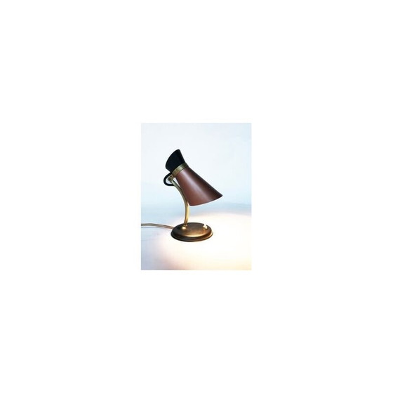 Image 1 of Faretto vintage in ottone e ferro, anni '50