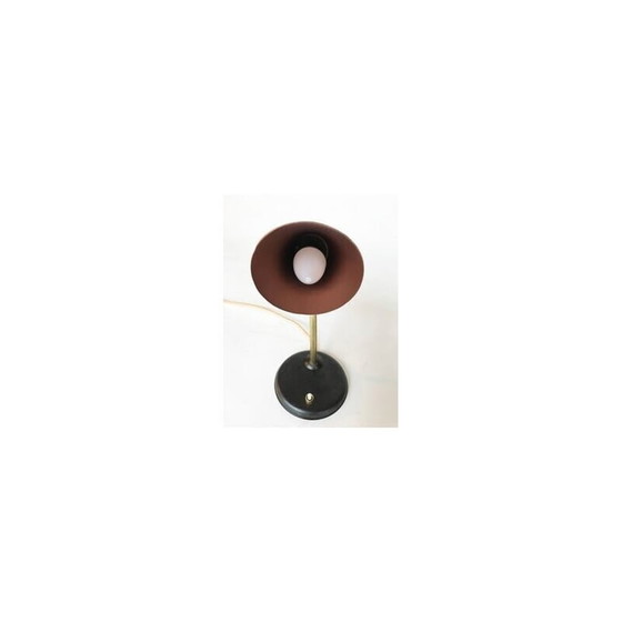 Image 1 of Faretto vintage in ottone e ferro, anni '50