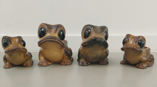 Flower Pots Frog 1970s