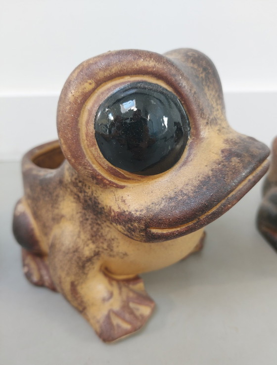 Image 1 of Flower Pots Frog 1970s