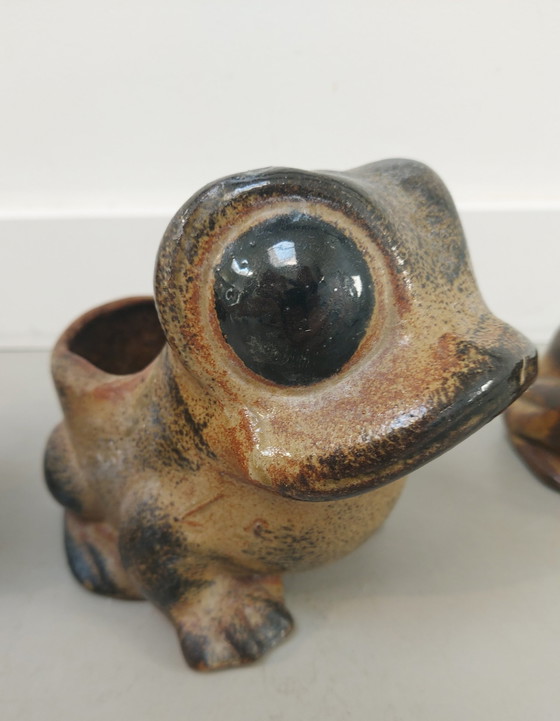 Image 1 of Flower Pots Frog 1970s