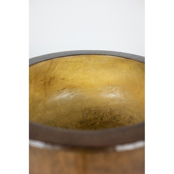 Image 1 of Vintage fruitwood mortar, 1950