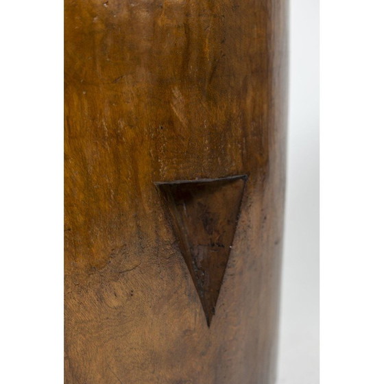 Image 1 of Vintage fruitwood mortar, 1950