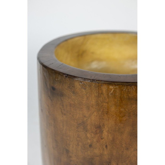 Image 1 of Vintage fruitwood mortar, 1950