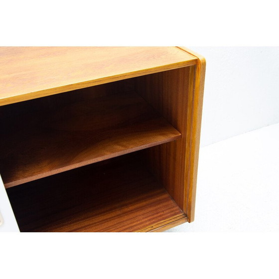 Image 1 of Mid century sideboard U-452 with sliding doors by Jiří Jiroutek, Czechoslovakia 1960s