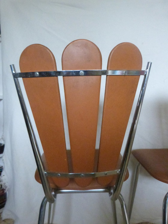 Image 1 of 2x Vintage petal chair