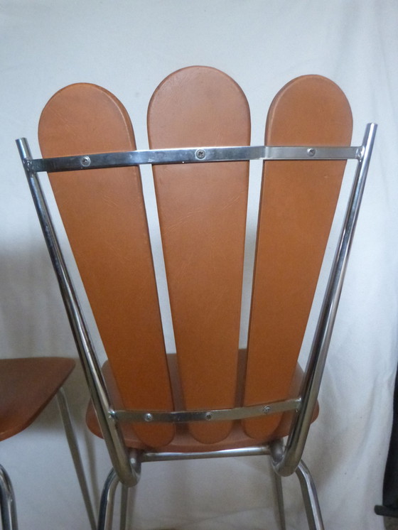 Image 1 of 2x Vintage petal chair