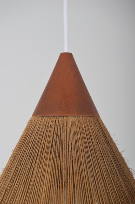 Image 1 of Mid - Century Pendant Lamp From Temde Leuchten, 1960s.