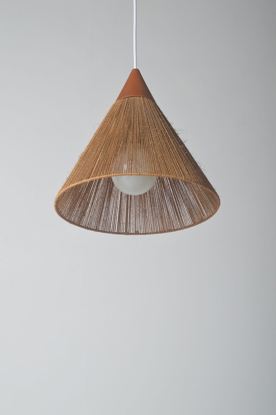 Image 1 of Mid - Century Pendant Lamp From Temde Leuchten, 1960s.