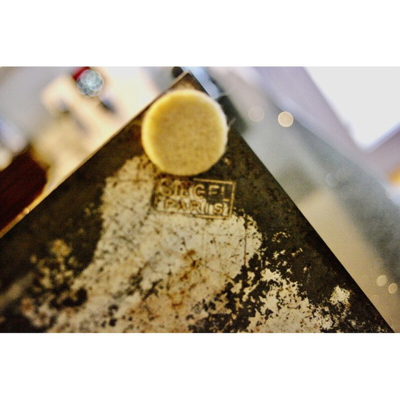 Image 1 of Manichino Art Déco vintage su piedi in acciaio e alluminio di René Herbst per Siegel, 1930