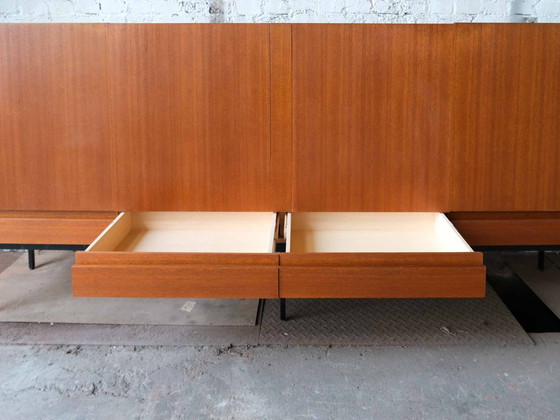 Image 1 of Vintage Waeckerlin Teak Highboard B60 For Behr International