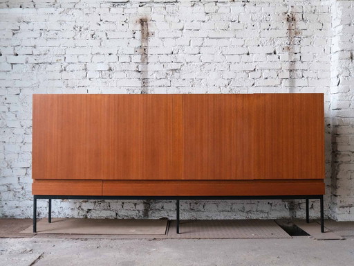 Vintage Waeckerlin Teak Highboard B60 For Behr International