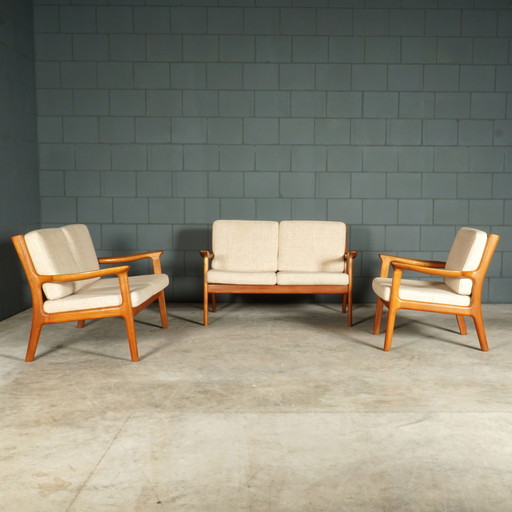 Teak lounge/seating group - Glostrup Mobelfabrik - 1960s