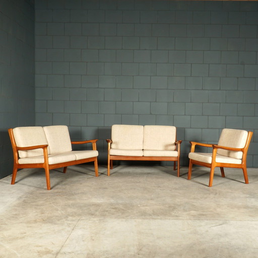 Teak lounge/seating group - Glostrup Mobelfabrik - 1960s