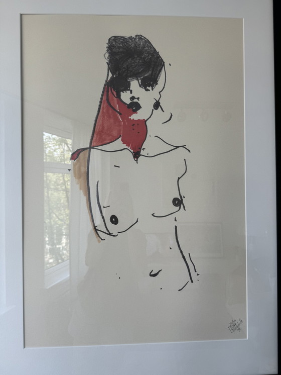 Image 1 of Framed illustration Petra Lunenburg