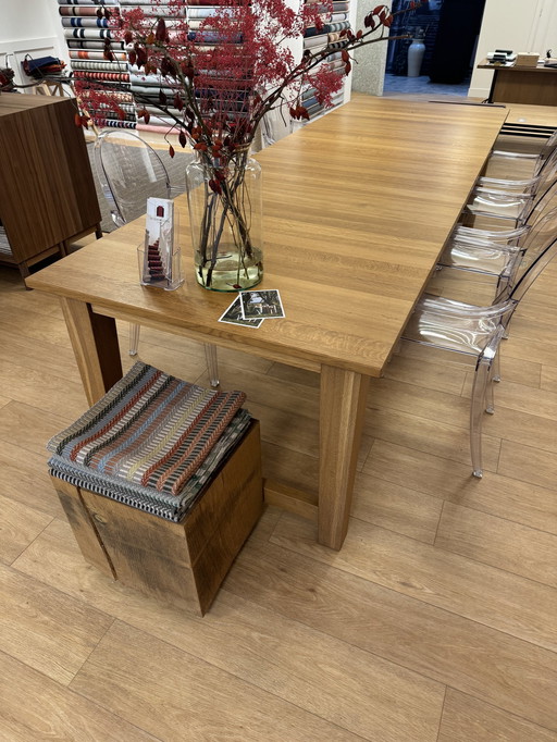 Solid Oak Custom Table