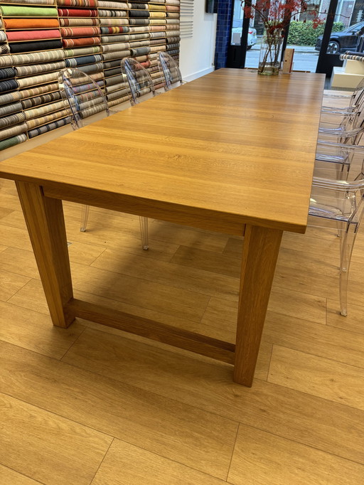 Solid Oak Custom Table